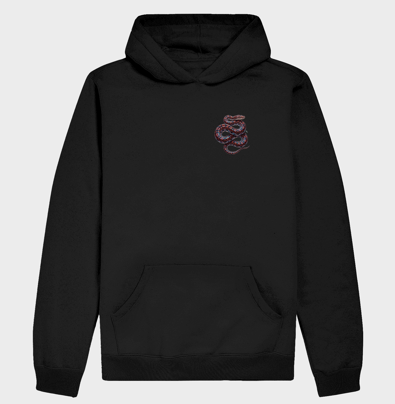 Répteis - Mini - Jibóia-arco-íris da Amazônia - Moletom Hoodie - Imagem 4