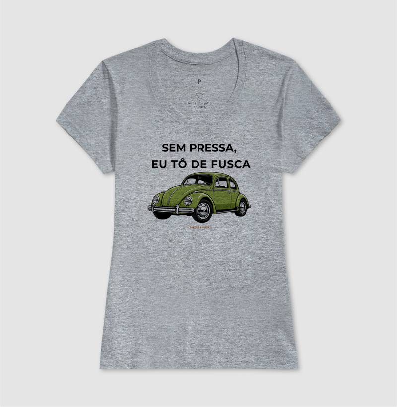 Sem pressa, eu tô de fusca - Verde - Imagem 9