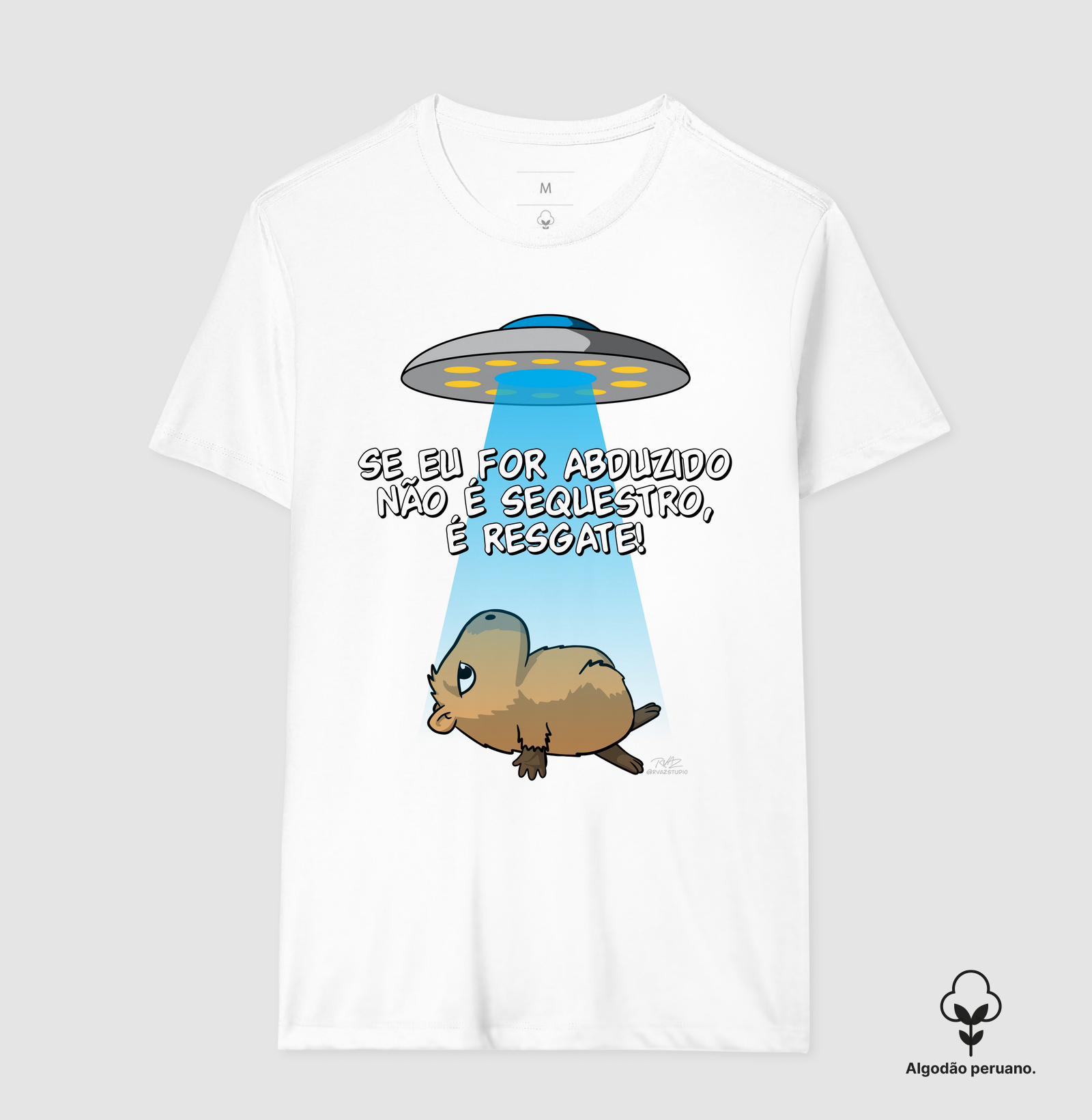 Camiseta Capivara Abduzido - Imagem 4