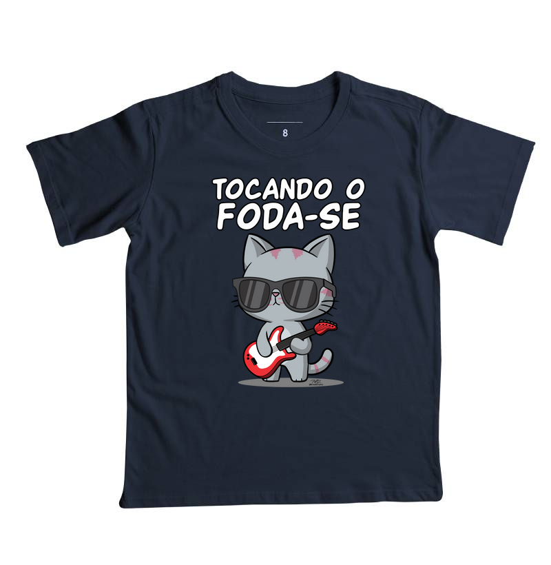 Camiseta Gato Sincero Tocando - Imagem 5