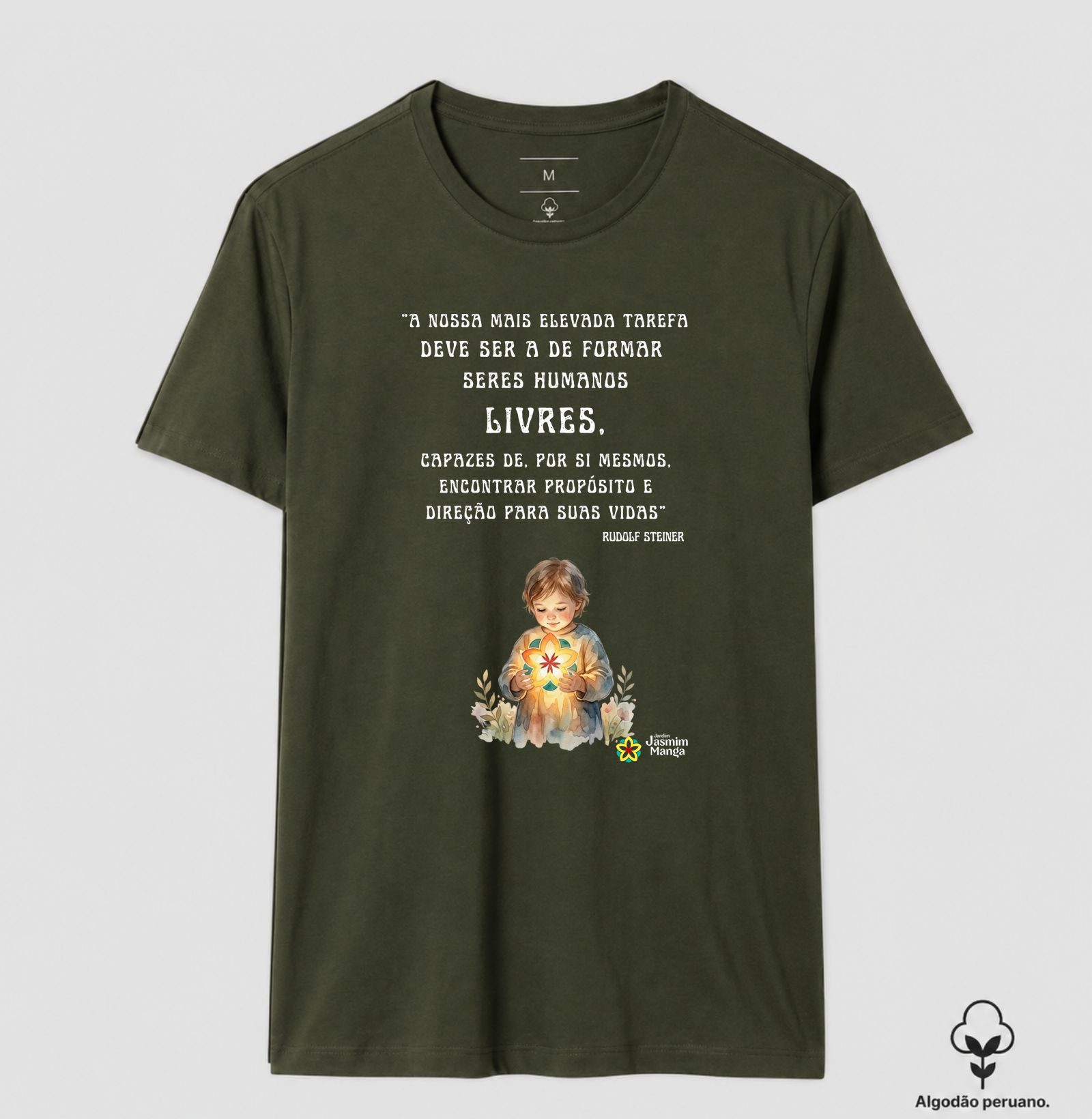 Camiseta Jasmim Manga v2 - Imagem 2