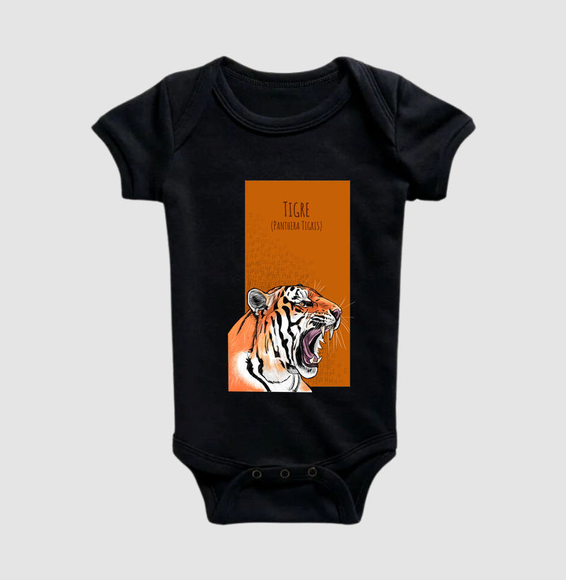 Body Infantil Tigre - Imagem 2