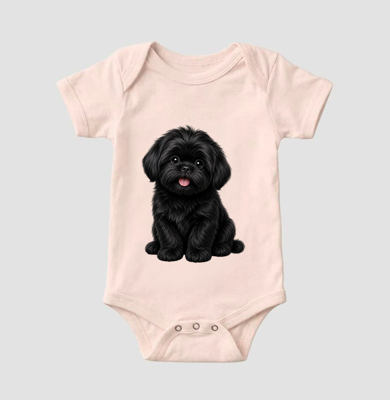 Shih Tzu Preto - Desenho Animado - Imagem 5