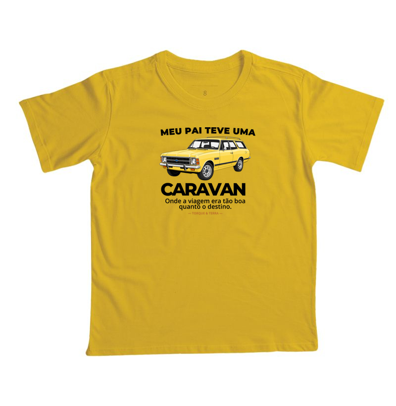 Meu pai teve uma - CARAVAN - amarela - Imagem 2