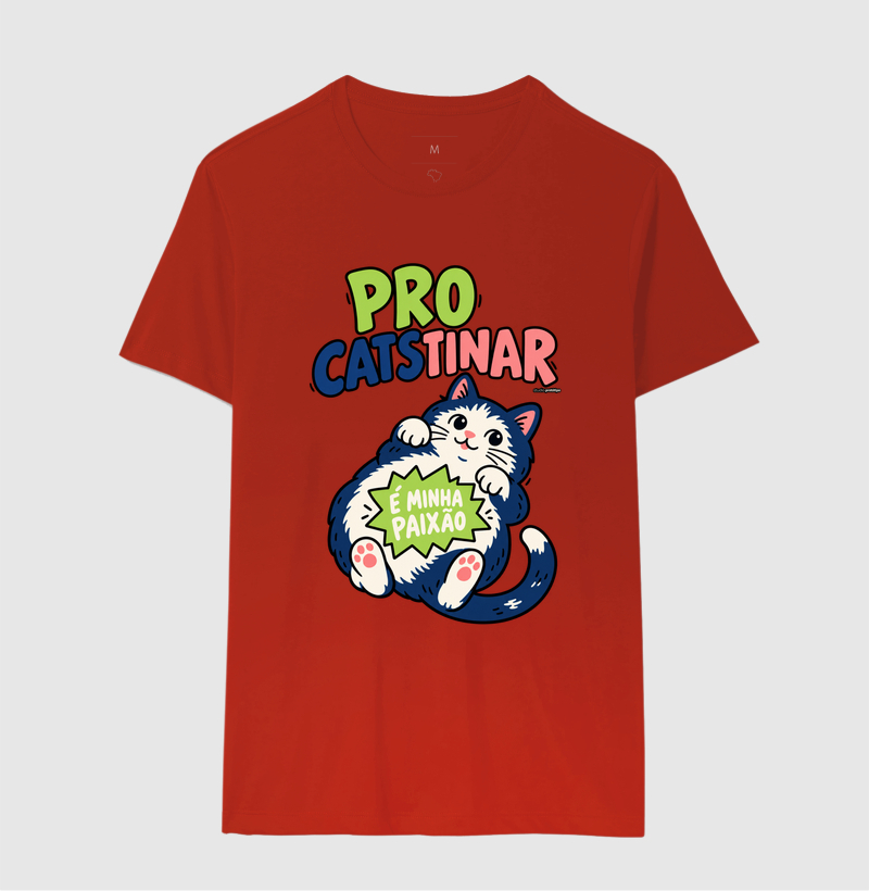 Camiseta Procatstinar É Minha Paixão - Imagem 10