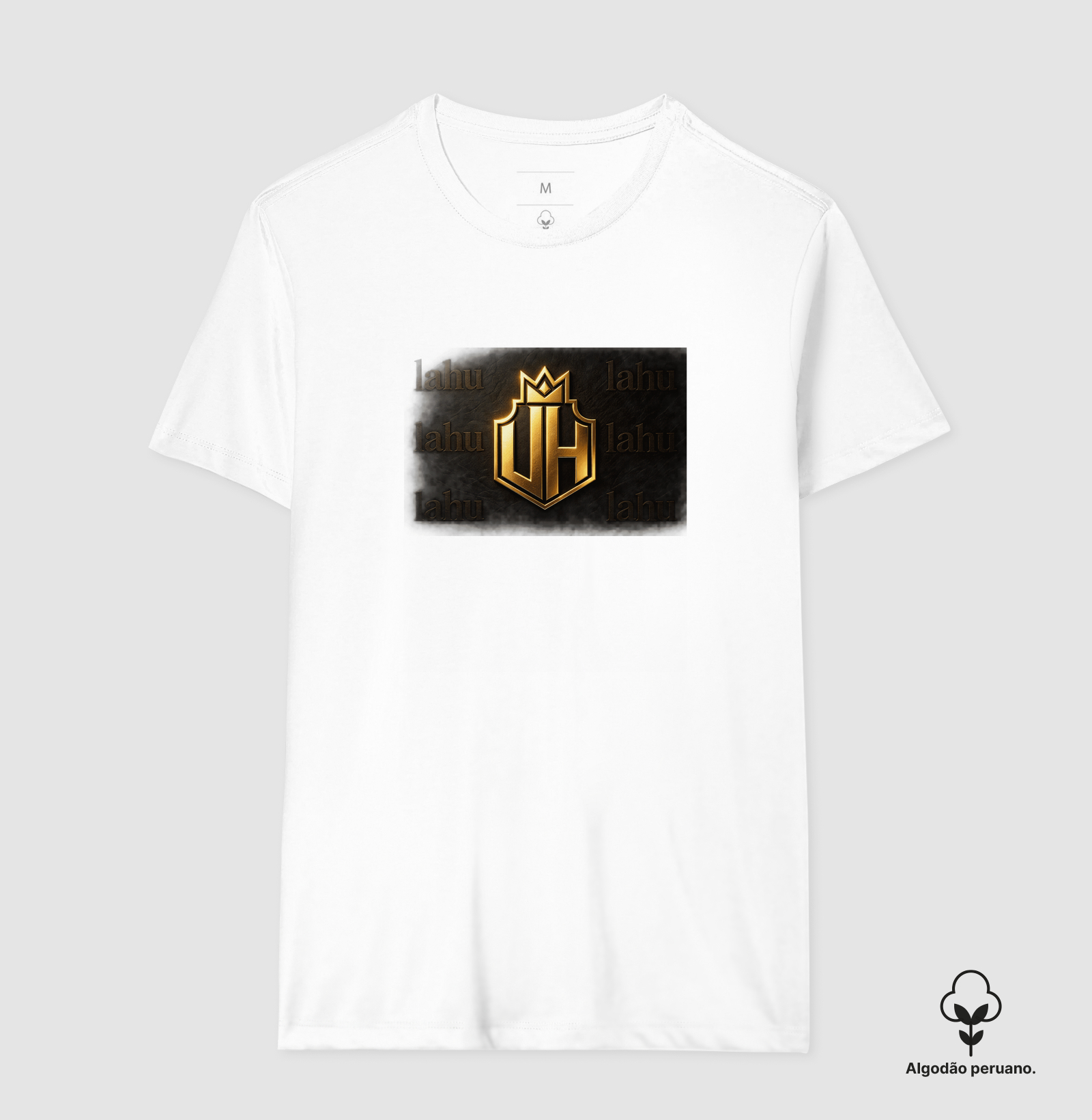 👑 Brasão da Grandeza | Poder, Prestígio e Liderança 👑 Para quem nasceu para se destacar, esta estampa traz um brasão imponente em dourado sobre um fundo negro sofisticado, transmitindo autoridade, força e exclusividade. - Imagem 5