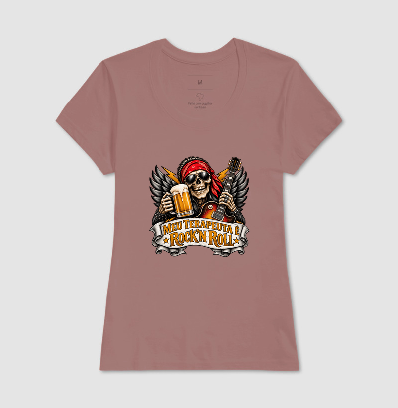 Camiseta "Meu Terapeuta é Rock'N Roll" - Imagem 17