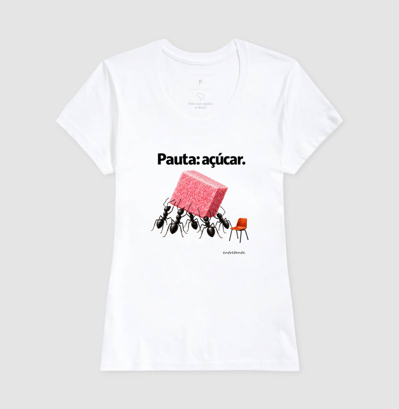 Camiseta Pauta: Açúcar  - Imagem 3