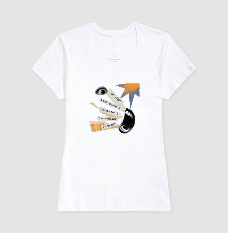 Camiseta Basta acreditar - Imagem 8