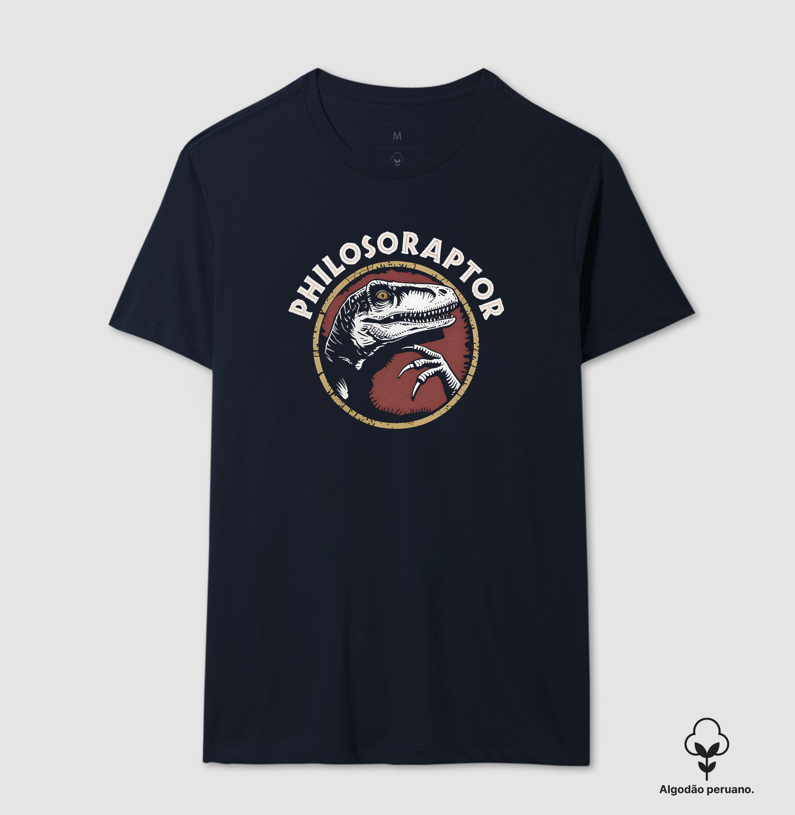 Camiseta Algodão Peruano Philosoraptor - Imagem 4