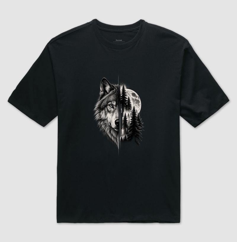Camiseta Oversized — Lobo | SEVENTH - Imagem 2