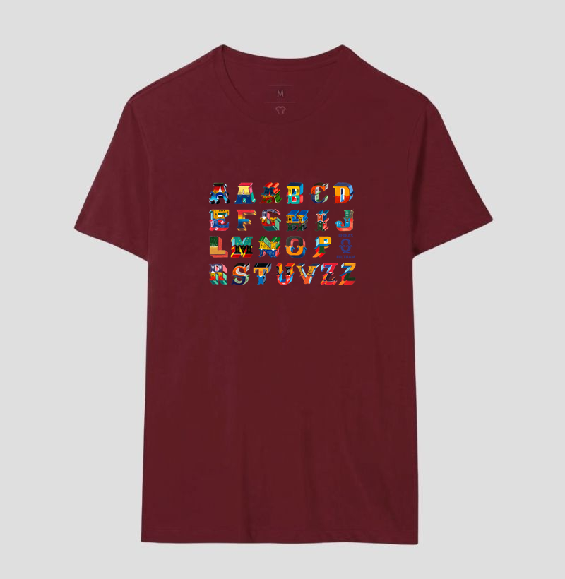 Camisa Alfabeto - Imagem 17