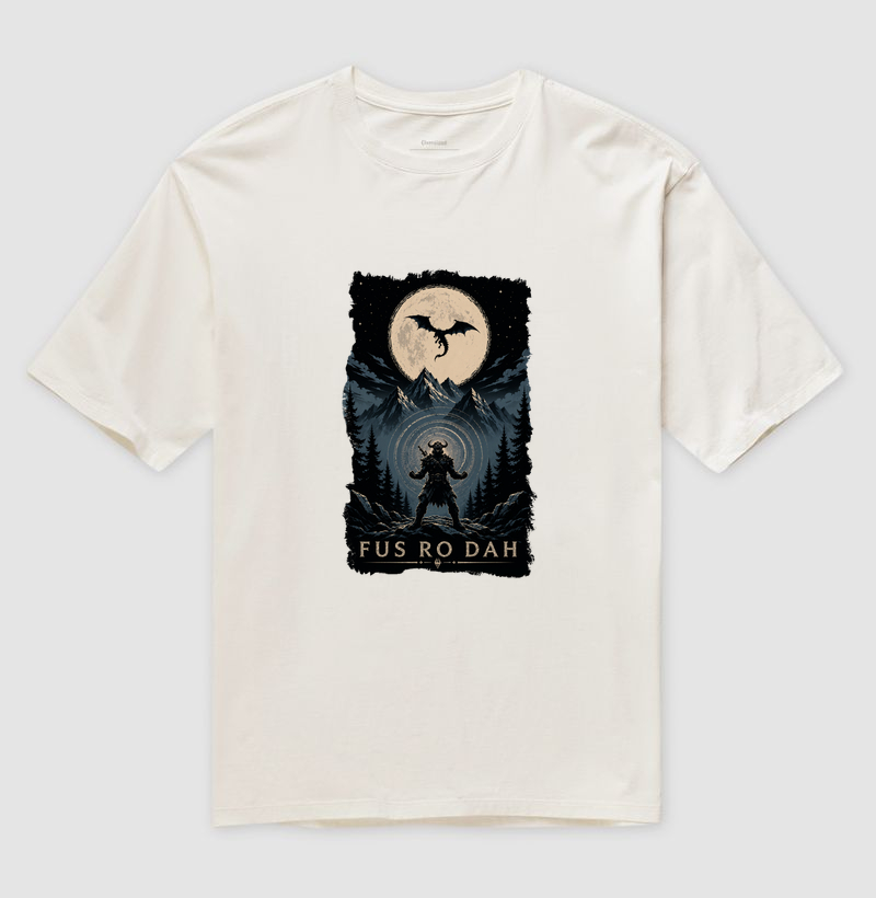 Camiseta - "Fus Ro Dah!" - Imagem 4