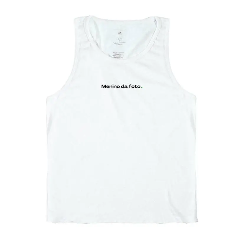 Camiseta regata, menino da foto  - Imagem 2