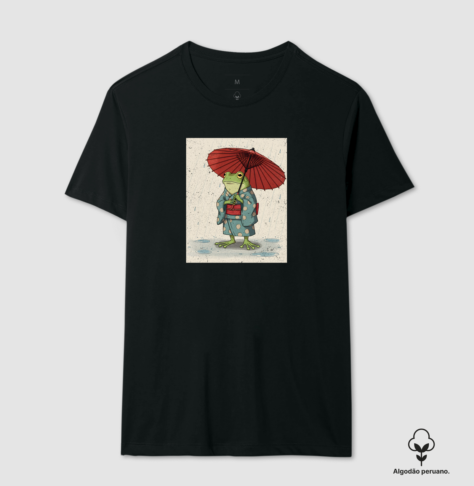 Camiseta Algodão Peruano Ame Kaeru - Imagem 2