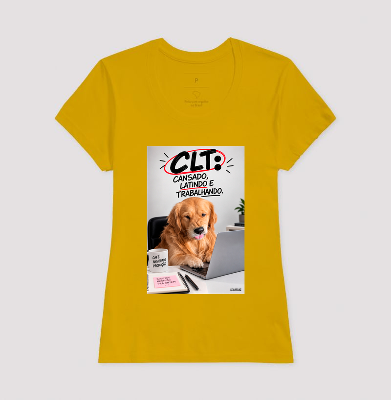 🐶💻 CLT — Cansado, Latindo e Trabalhando! | Golden Retriever Edition ☕🐾 - Imagem 13