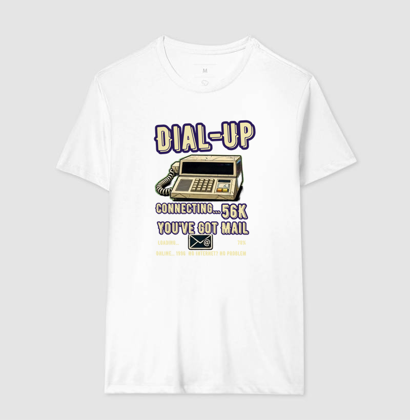  Camiseta Dial-Up - Imagem 4