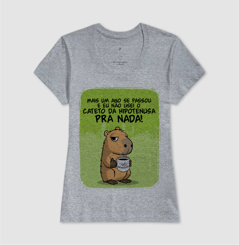 Camiseta Capivara Cateto da Hipotenusa - Imagem 9
