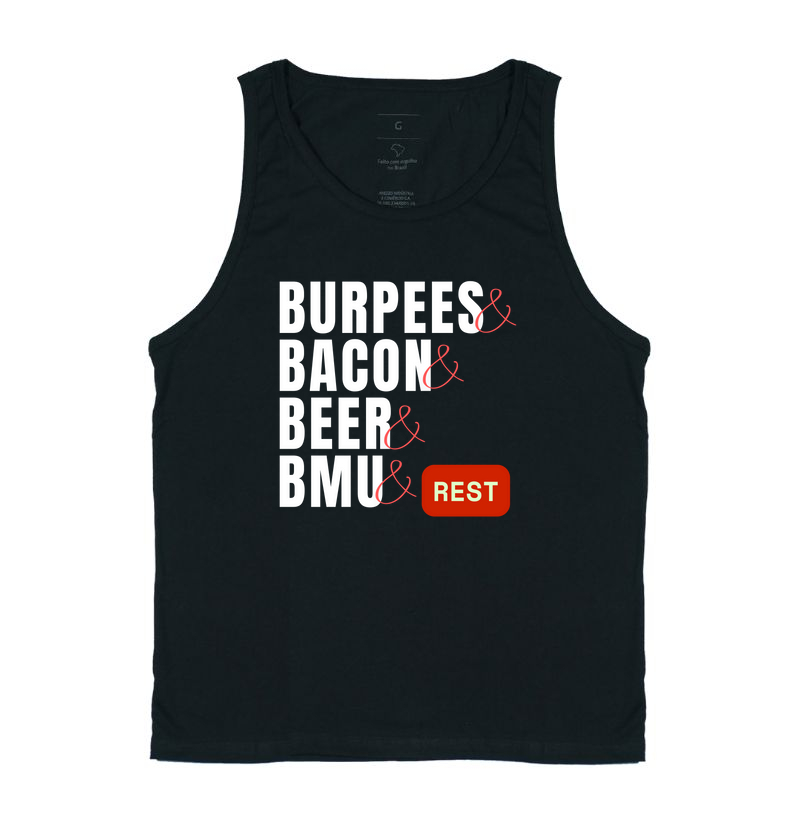 Burpees, Bacon, Beer, BMU - (Cores variadas) - Imagem 2