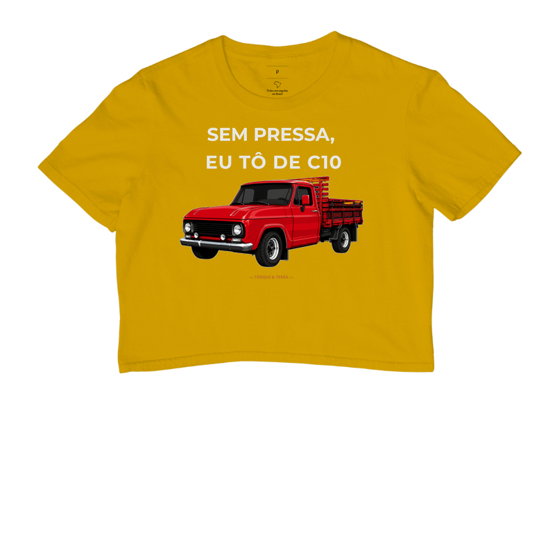 Sem pressa, eu tô de C10 - vermelha - Imagem 8