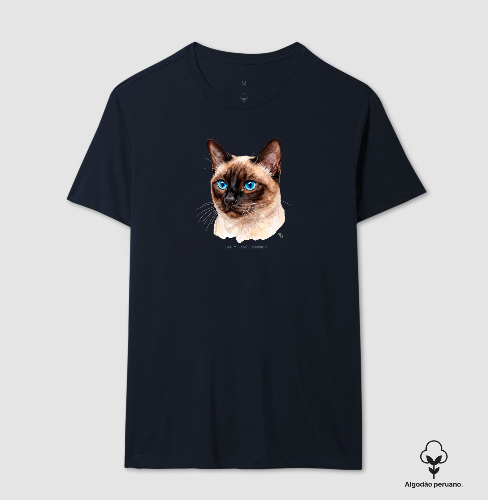Gatos - Thai - Algodão Peruano - Imagem 8