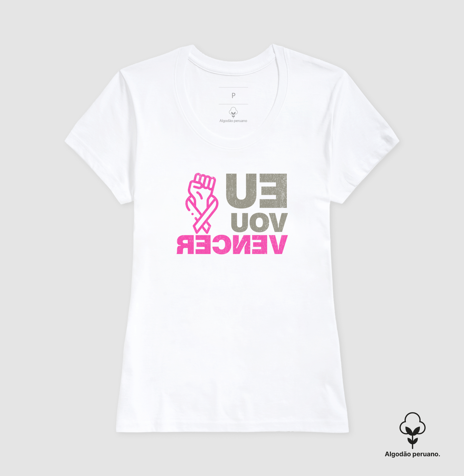 Eu Vou Vencer - Camiseta Pima - Imagem 3