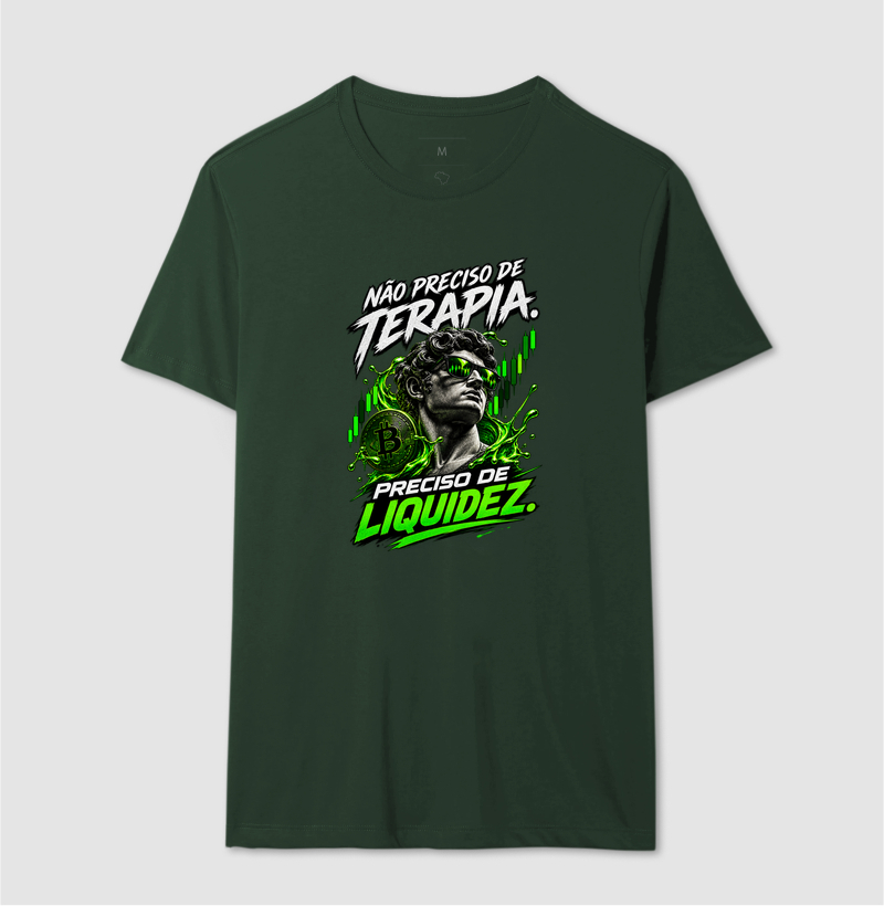 Camiseta Bitcoin Não Preciso de Terapia, Preciso de Liquidez - Imagem 14