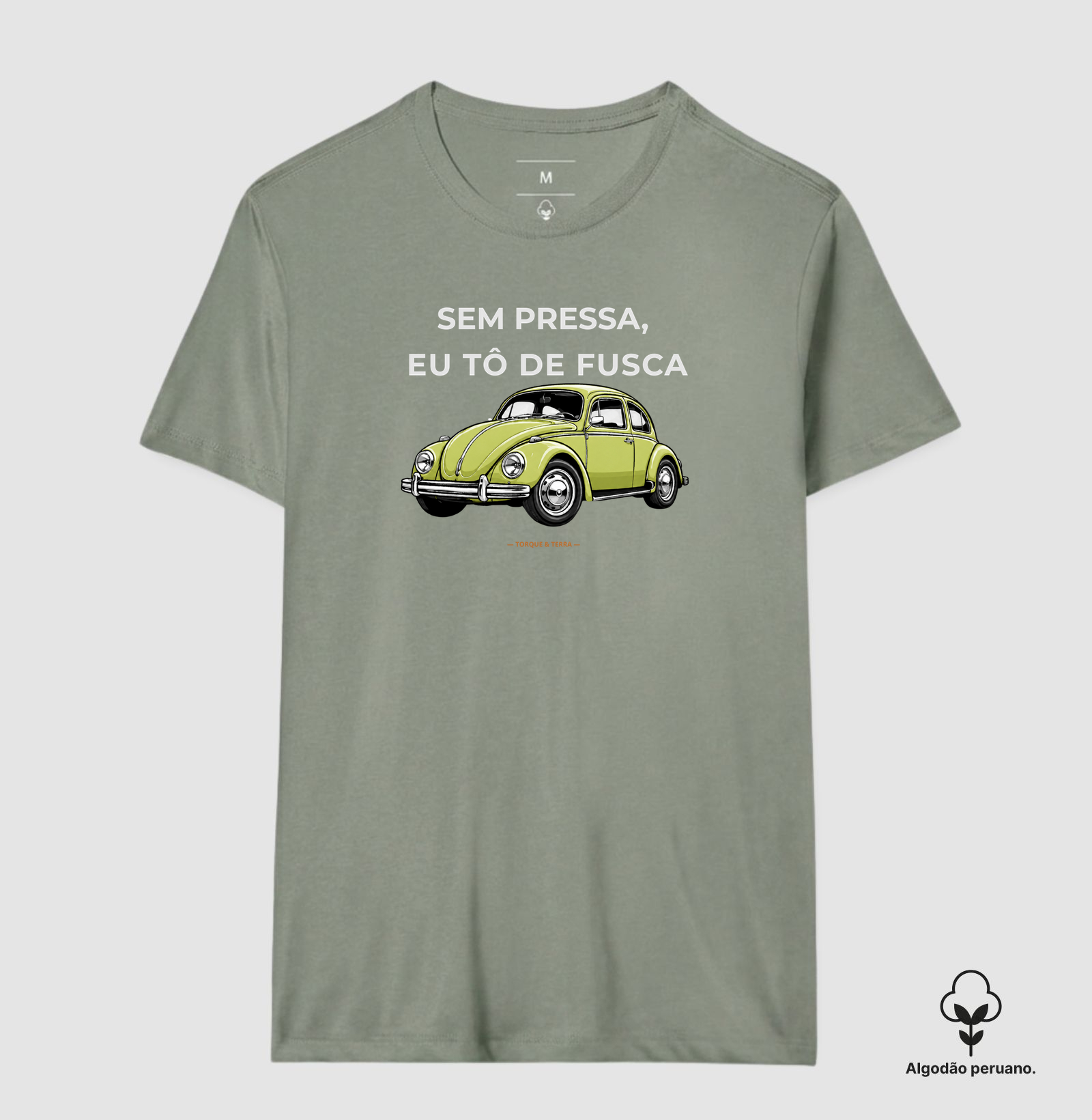 Sem pressa, eu tô de fusca - Verde abacate - Imagem 4