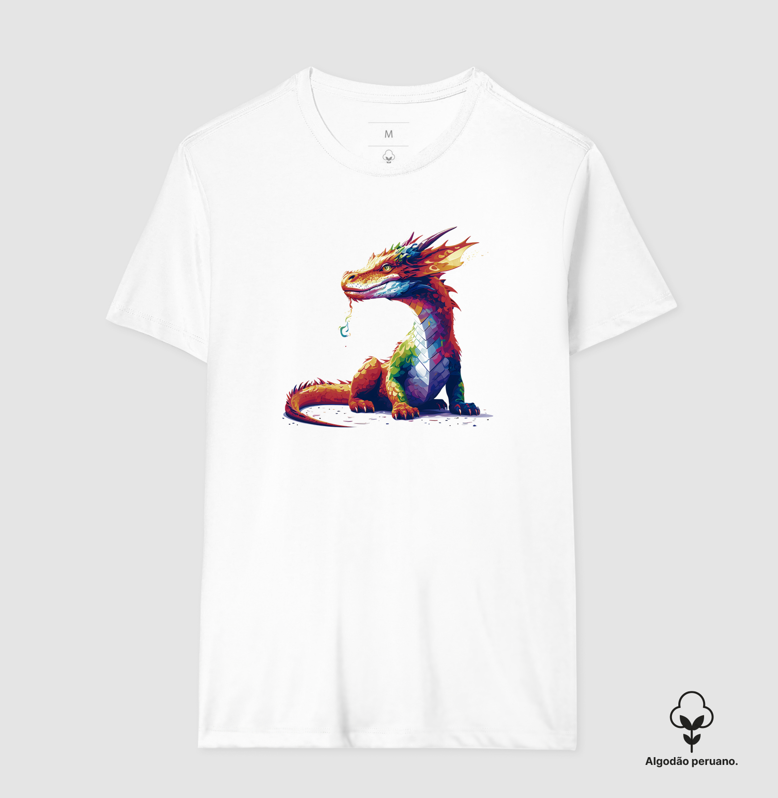 Camiseta Algodão Peruano Fúria Cromática - Imagem 2