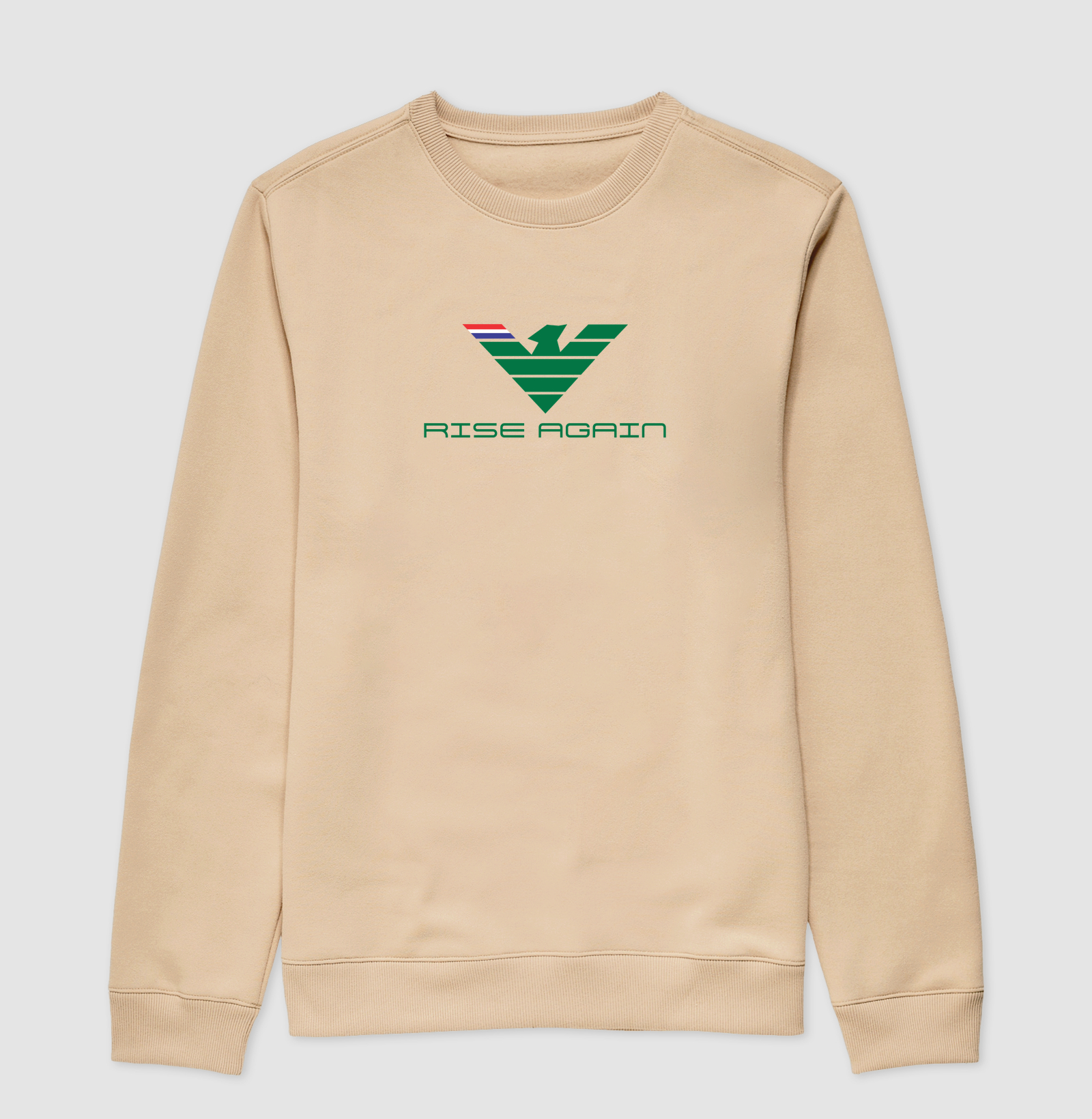 🌿 RISE AGAIN | Estampa Exclusiva  Renove seu estilo com a poderosa estampa RISE AGAIN, uma arte que representa superação, evolução e a capacidade de sempre se reerguer. Com design geométrico moderno em verde intenso e detalhes inspirados nas cores da Tailândia, esta composição transmite energia, equilíbrio e determinação. - Imagem 3