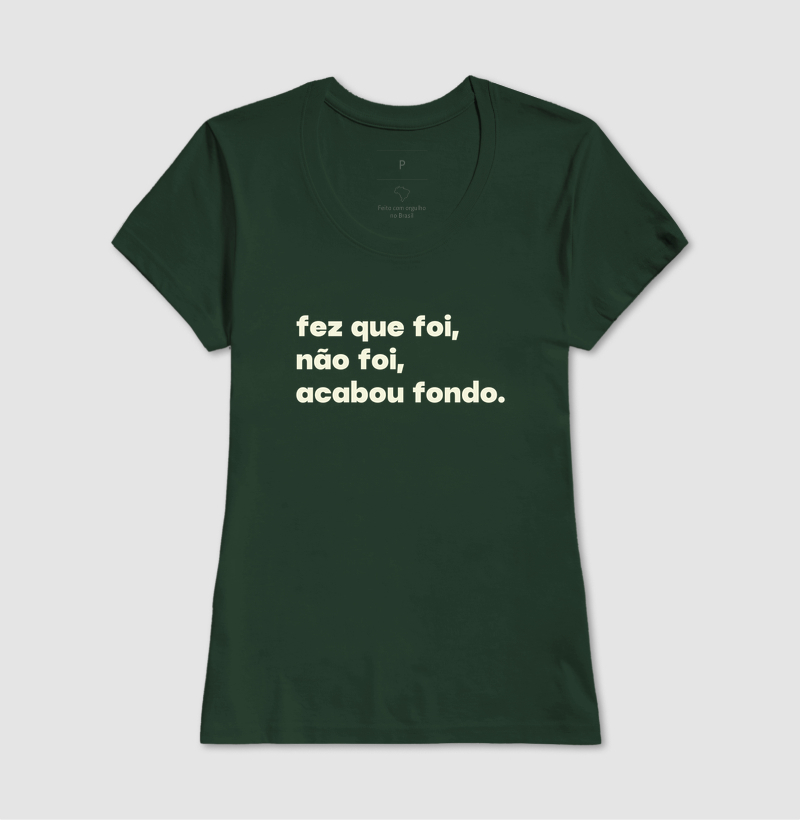 Fez que foi, não foi, acabou fondo. - Imagem 13