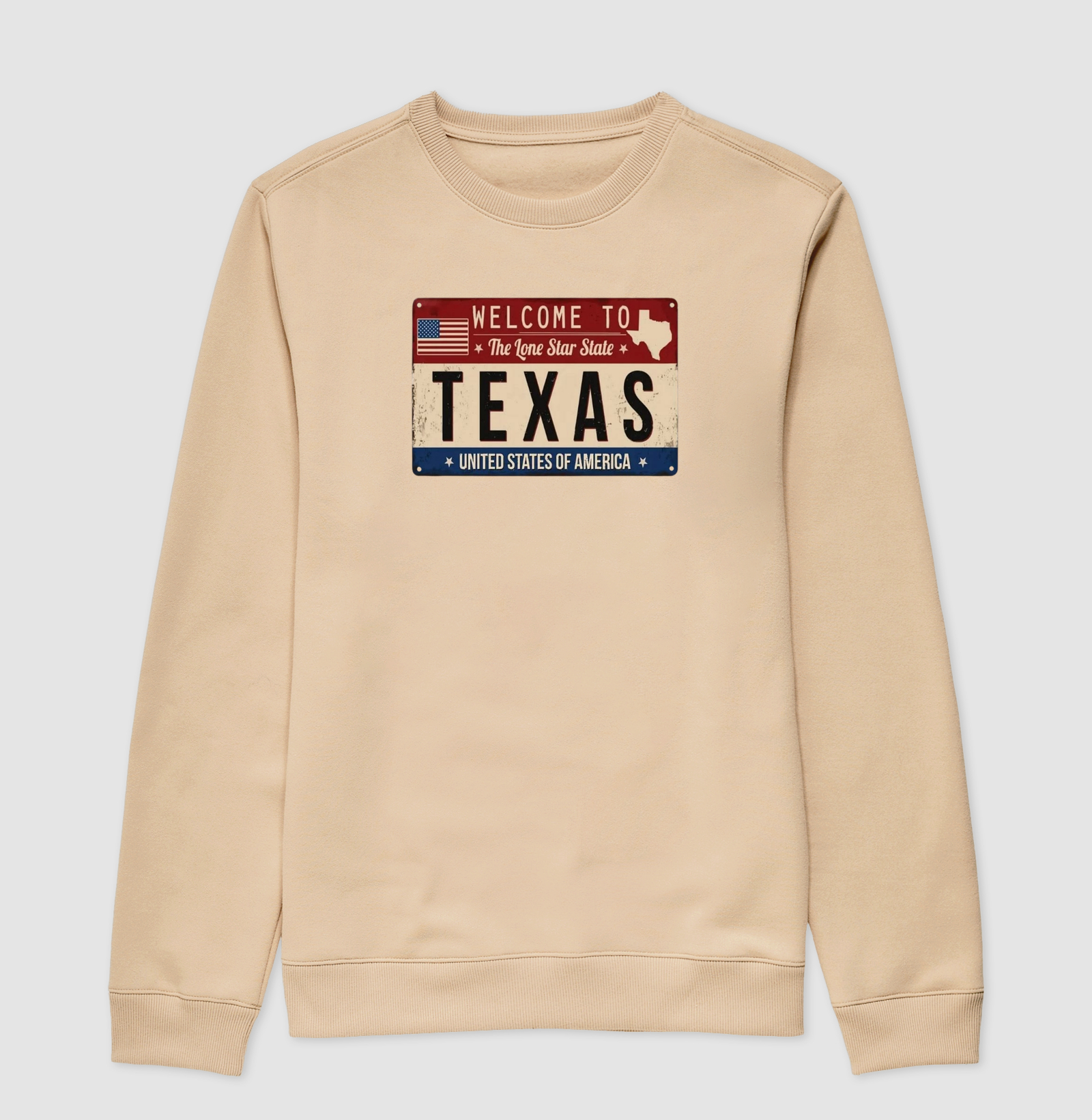 Texas (placa envelhecida) - Imagem 3