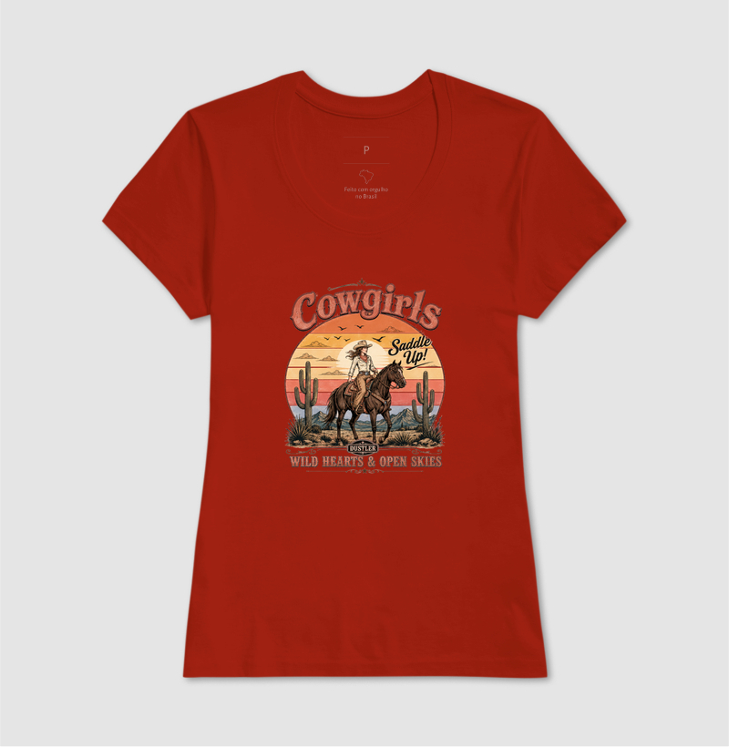 Baby Look Cowgirls Saddle Up - Imagem 6