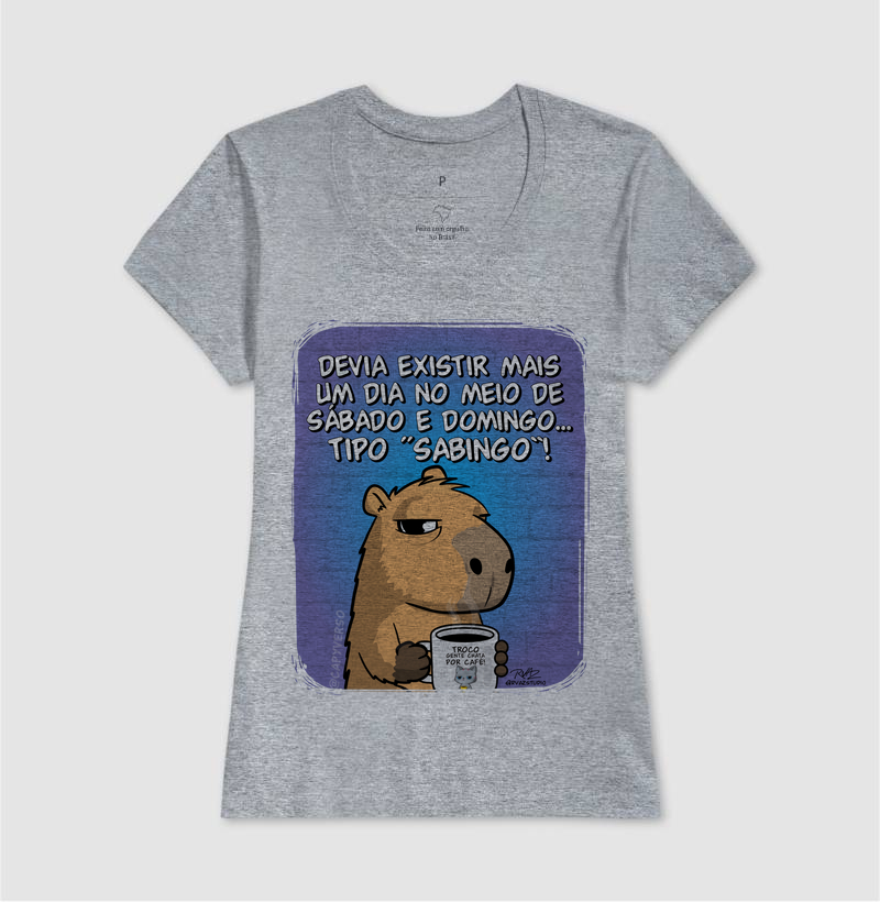 Camiseta Capivara Sabingo - Imagem 9