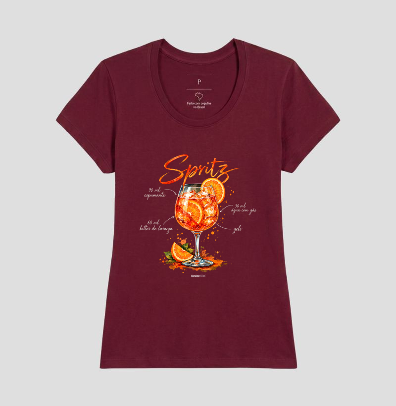 Camiseta Spritz – Drink com Espumante e Bitter de Laranja - Imagem 11