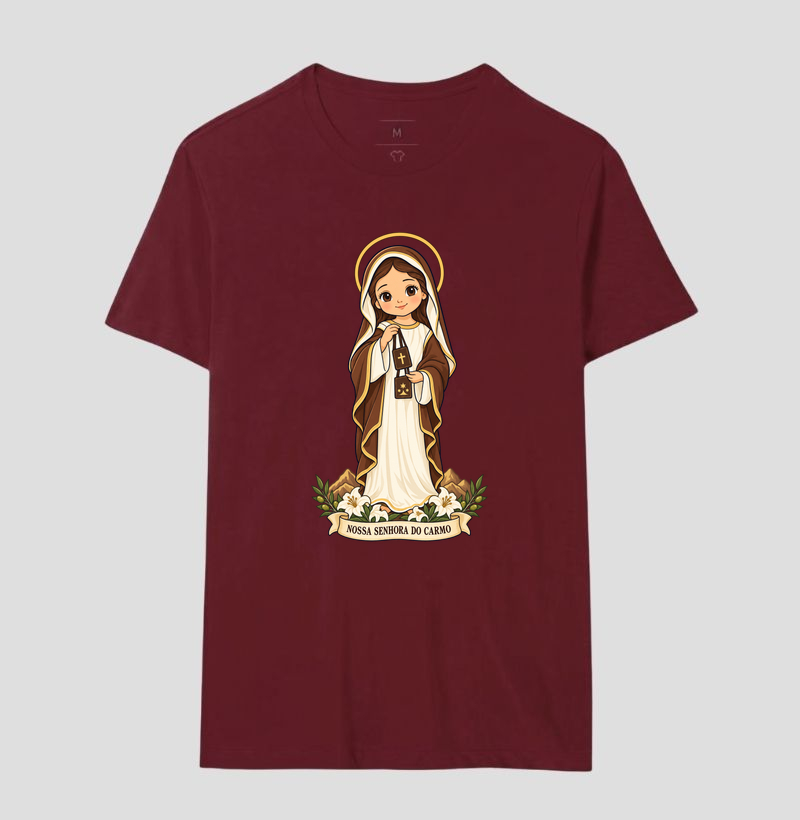 Nossa Senhora do Carmo estilo chibi - Imagem 16
