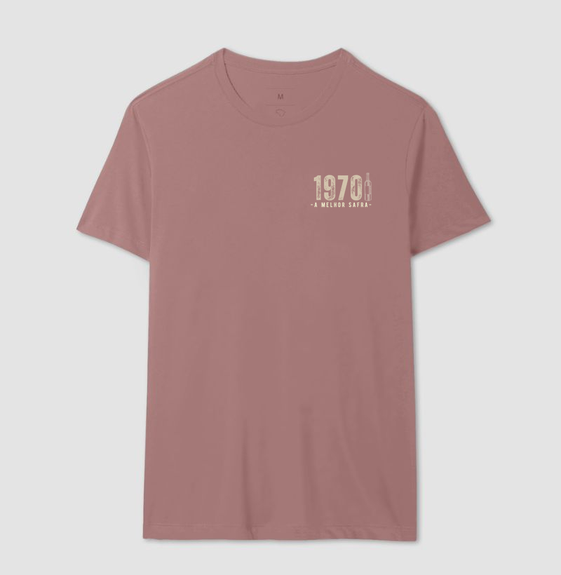 Camiseta Vinho - A Melhor Safra 1970 - Bolso (cor única) - Imagem 14