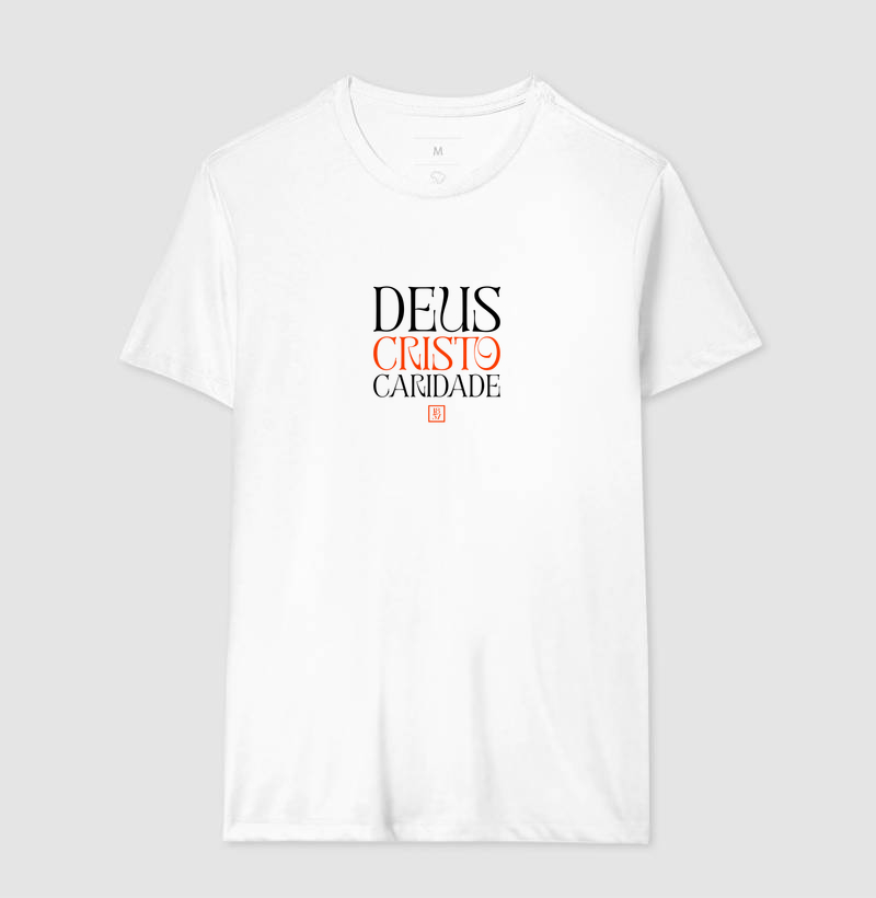 Camiseta Deus, Cristo e Caridade - Imagem 4