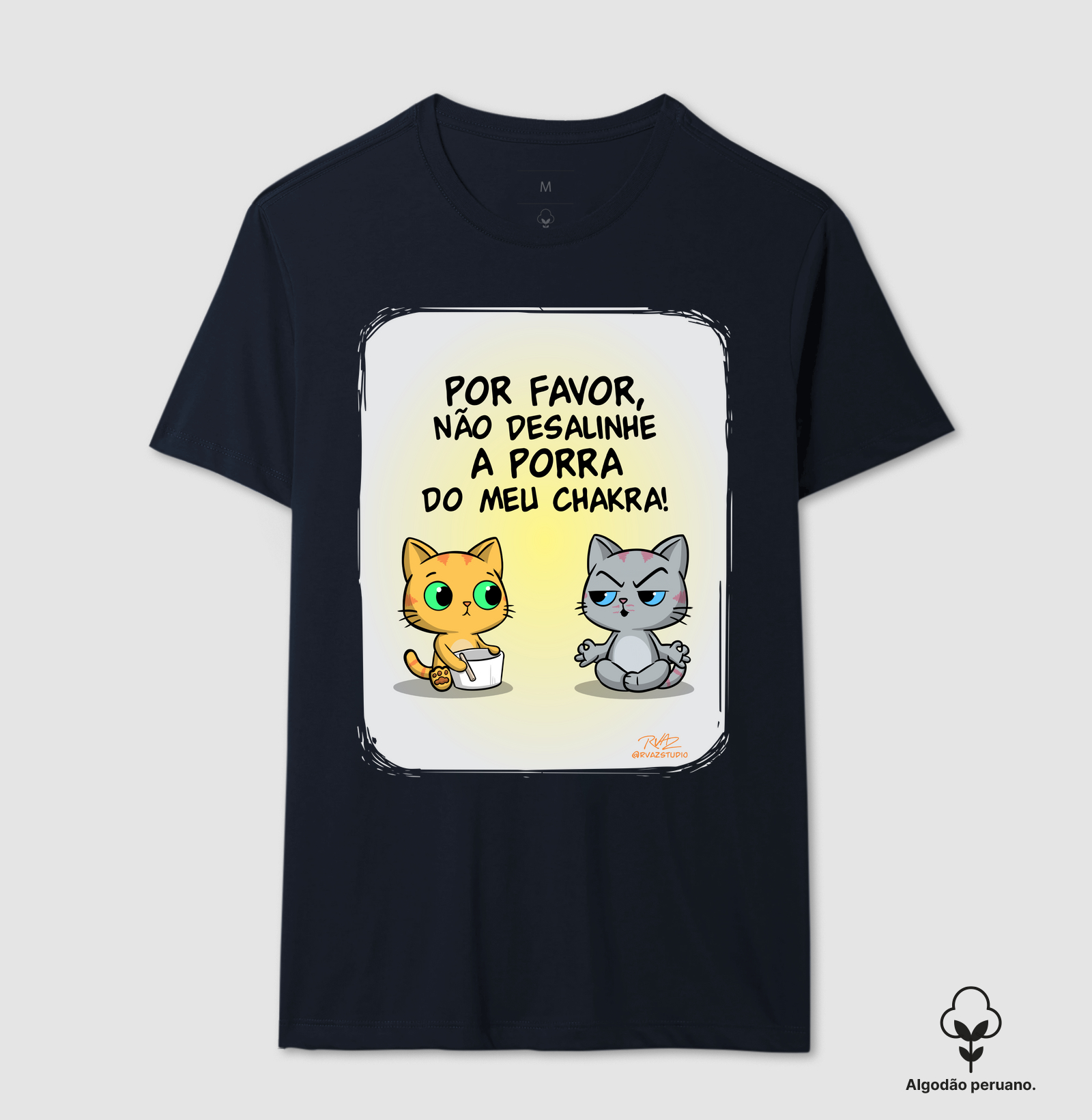 Camiseta Gato Sincero Chakra - Imagem 7