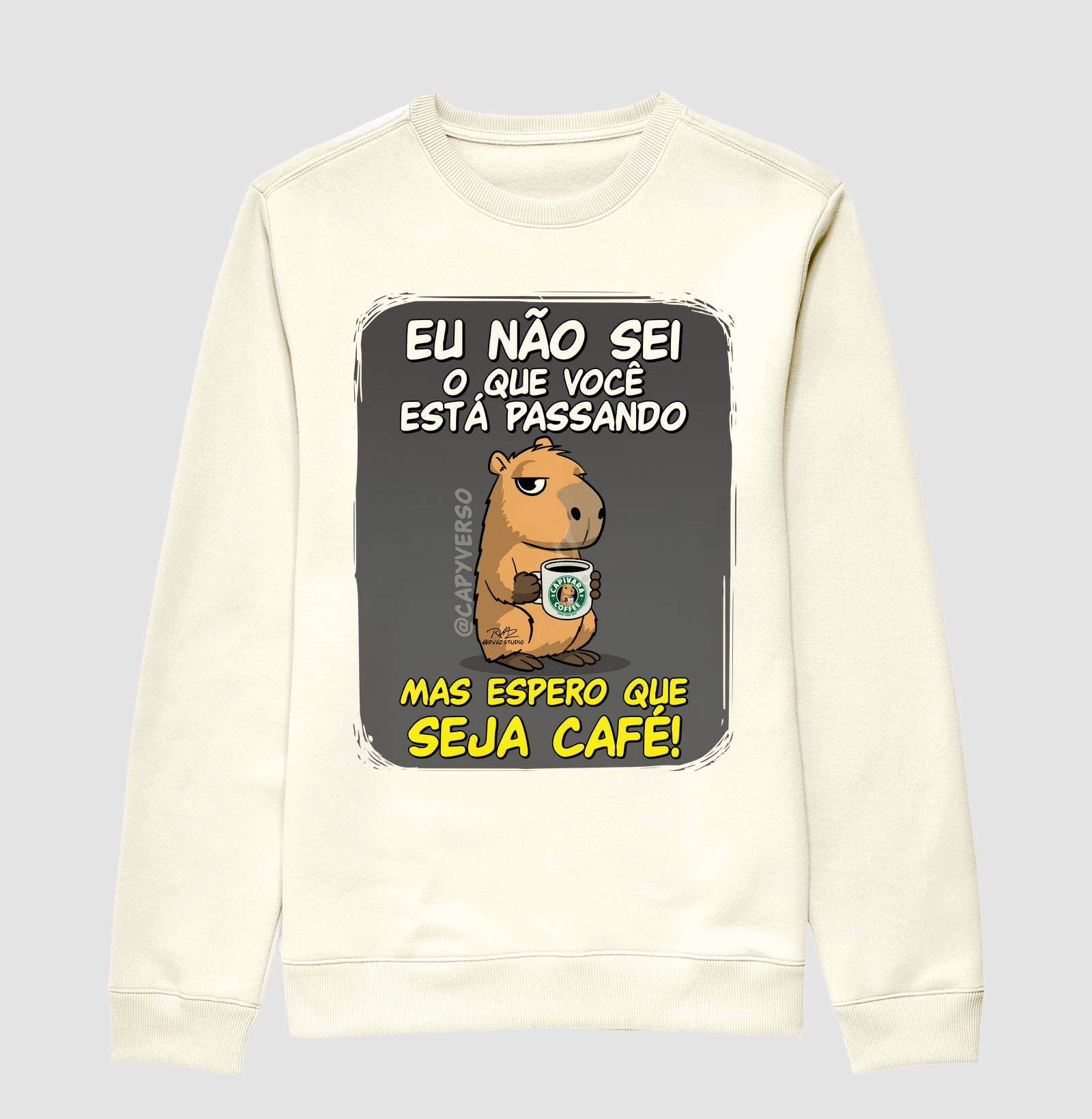 Camiseta Capivara Seja Café - Imagem 2