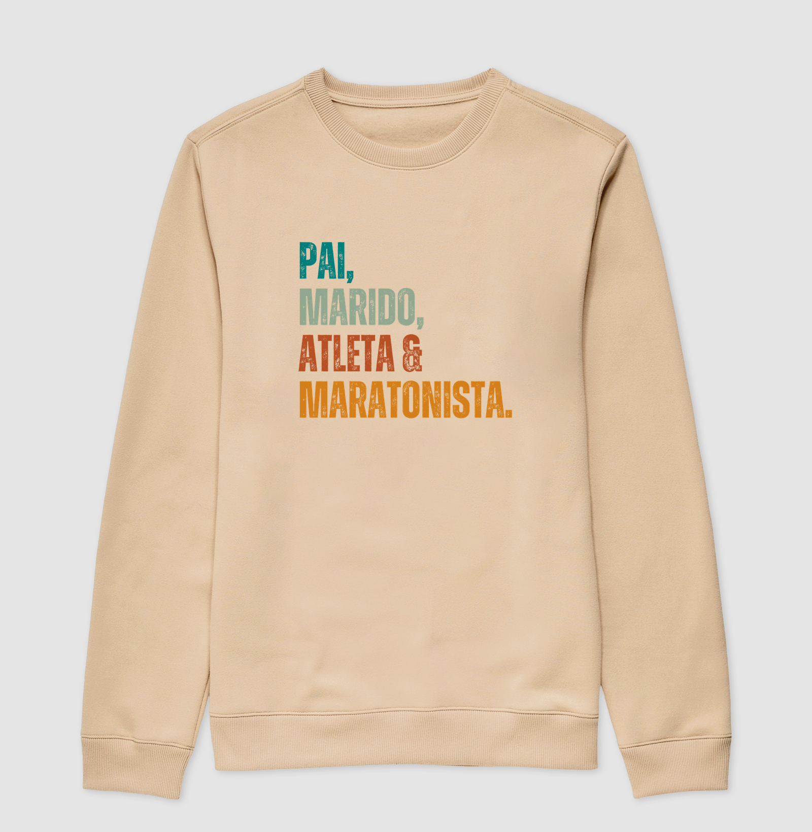 Moletom Corrida - Pai, Marido, Atleta e Maratonista - Imagem 3