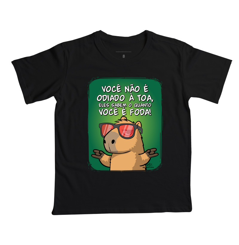 Camiseta Capivara Você é Foda - Imagem 4