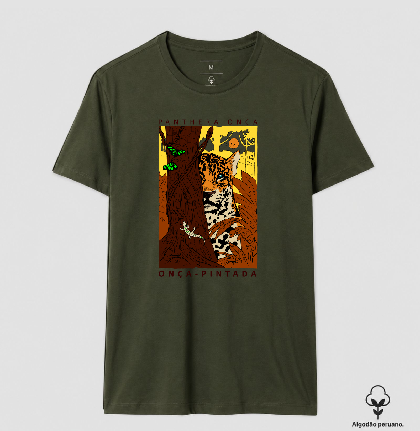 Camiseta Onça-pintada