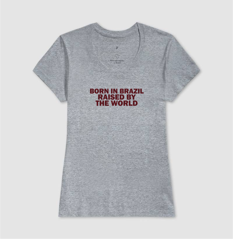 Camiseta Born In Brazil, Raised By The World - Imagem 9