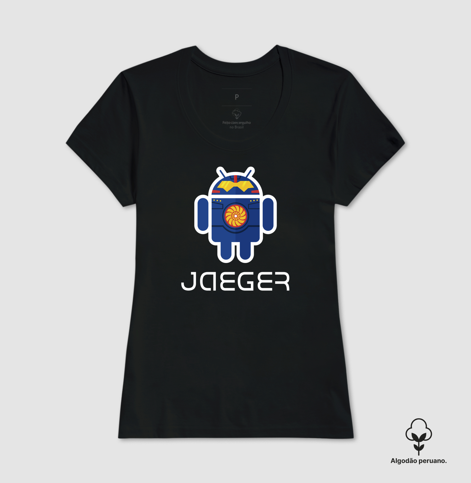 Camiseta Algodão Peruano Pacific Android - Imagem 3