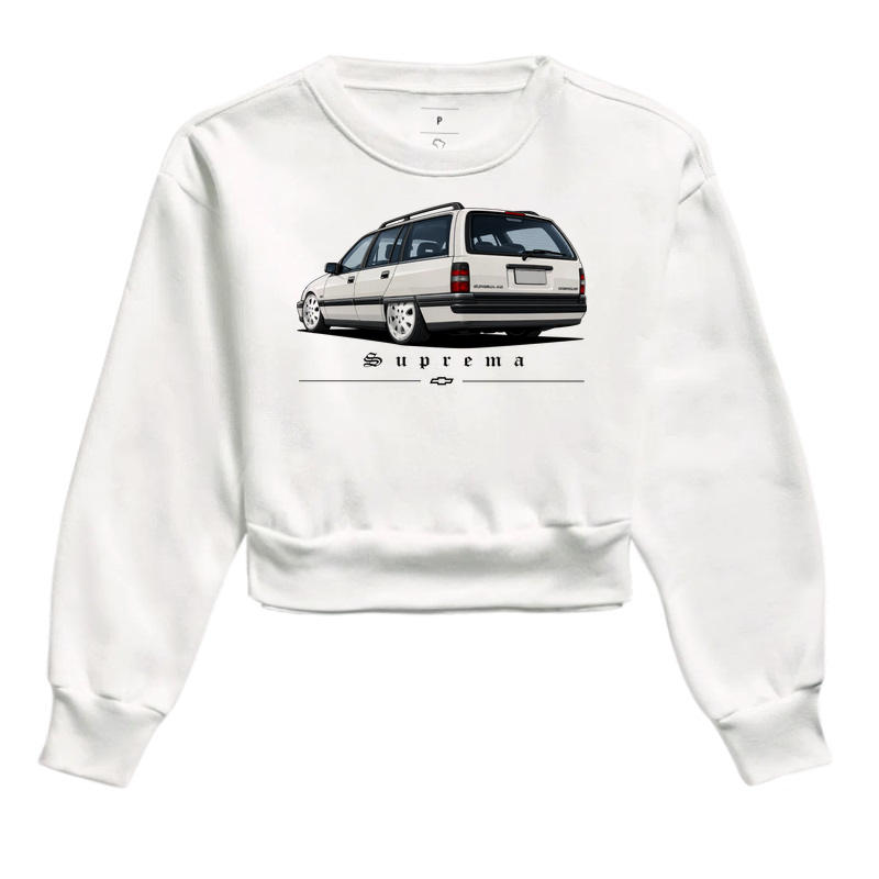 Moletom cropped feminino Ômega Suprema - Imagem 6