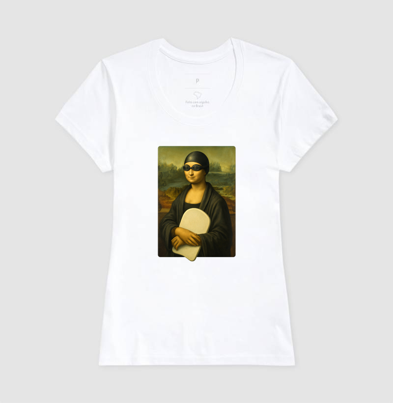 Camiseta Natação - Monalisa - Imagem 5