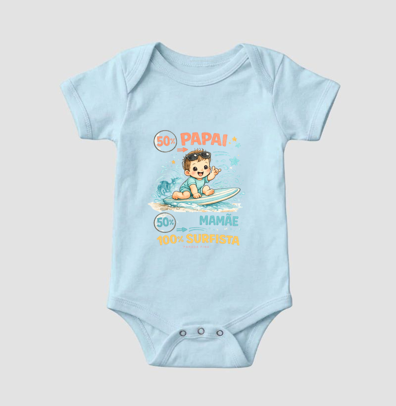 50% papai, 50% mamãe, 100% surfista. - Imagem 4