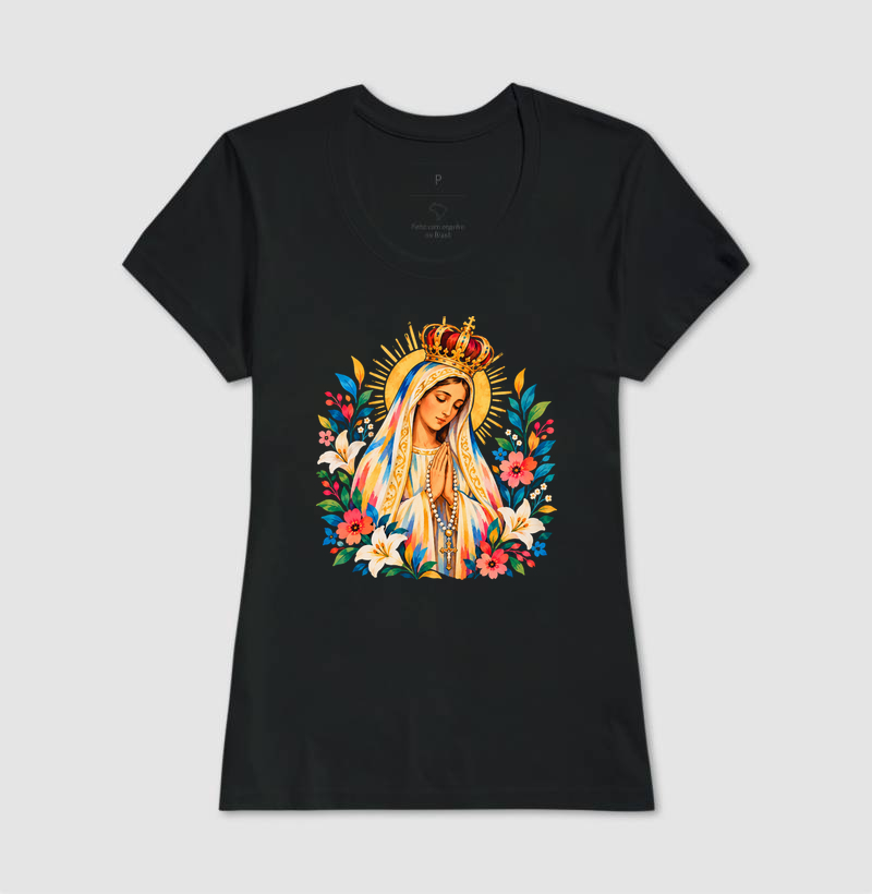 Nossa Senhora de Fátima em cores - Imagem 3