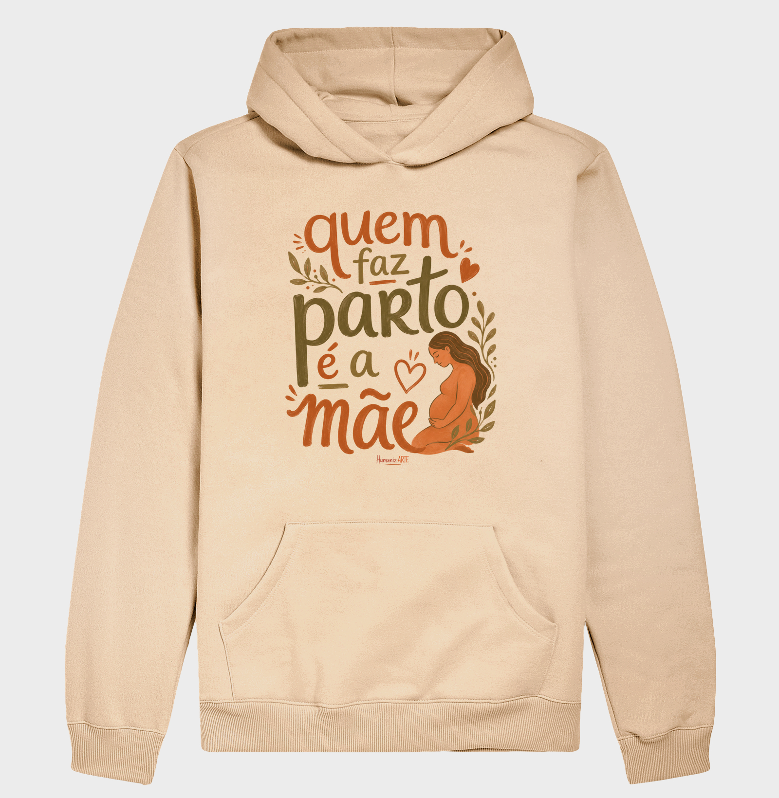 Quem faz Parto é a Mãe Hoodie Slim - Imagem 3